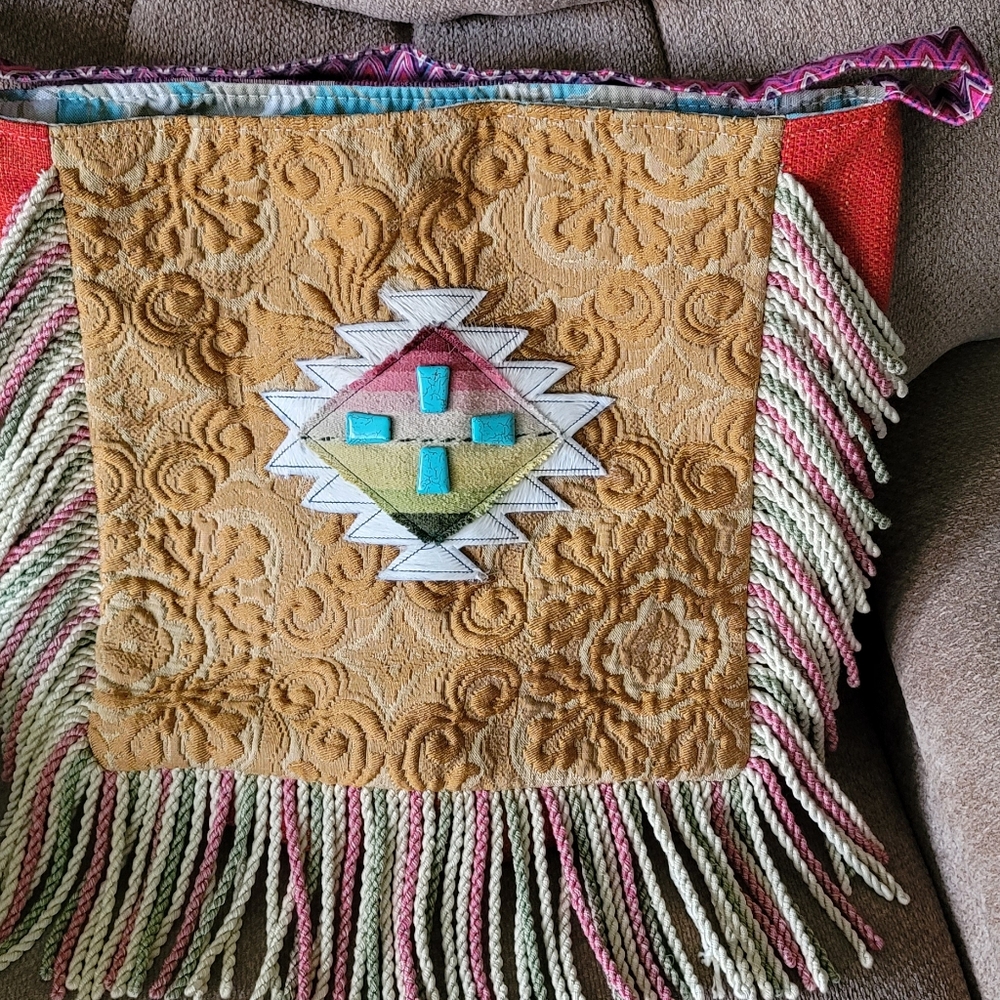 BN "Keep It Gypsy" BOHO fringe bag